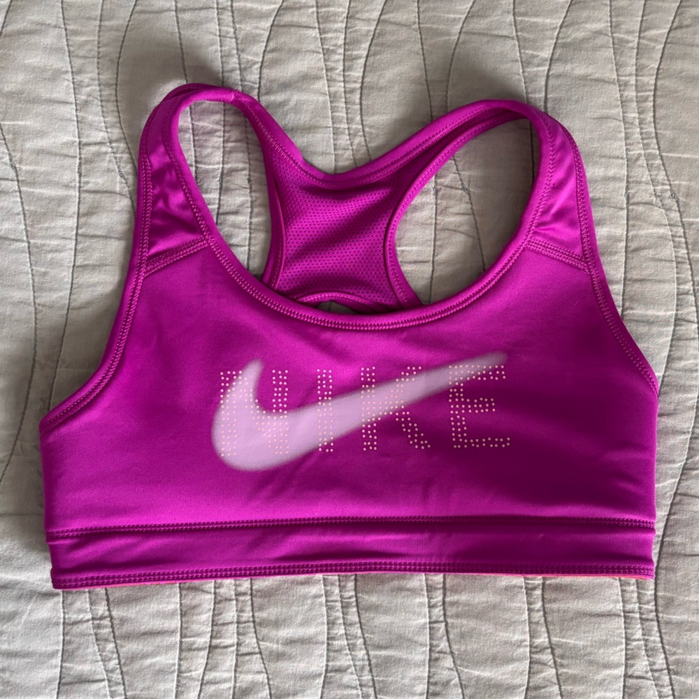Nike Pink Reversible Sports Bra